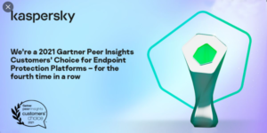 Kaspersky Endpoint Gartner Customers’ Choice 2021 KABTEL